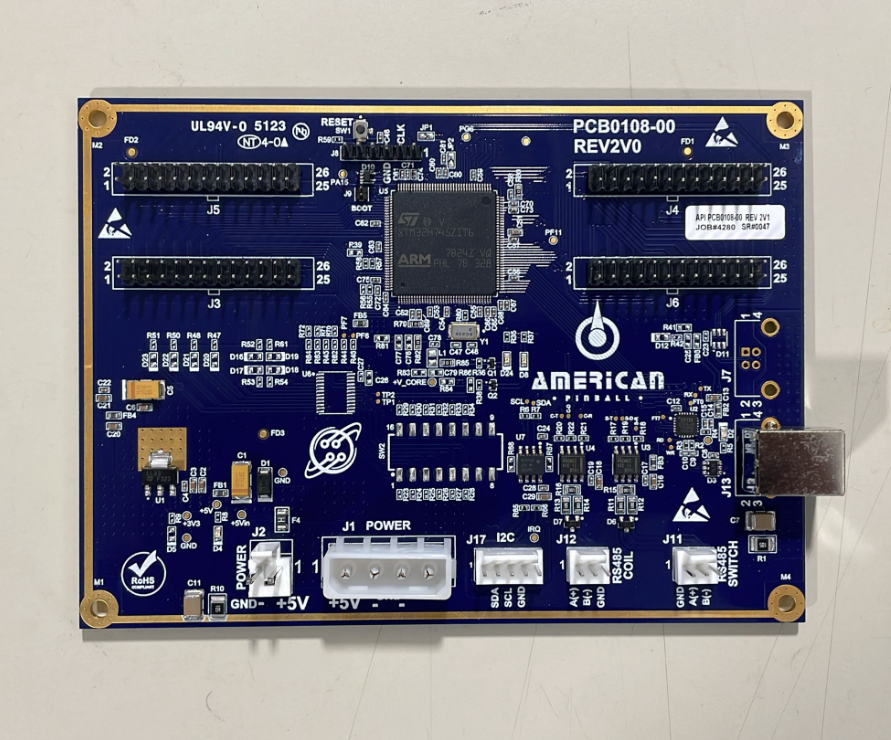 API MOTHERBOARD (PCB0108-00) – American Pinball