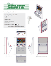Load image into Gallery viewer, Polycade Sente Arcade (White)
